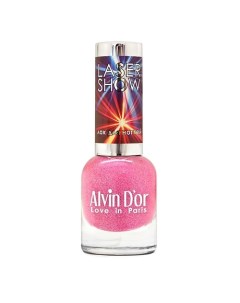 ALVIN D OR Лак для ногтей LASER SHOW 01 Серебряный Alvin d'or