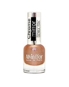 ALVIN D OR Лак для ногтей CHROME MIRROR 01 Зеркальное серебро Alvin d'or