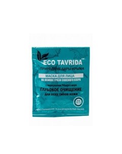 Маска скраб для лица Глубокое очищение 30 Eco tavrida