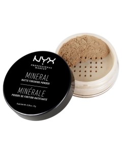 Фиксирующая минеральная пудра MINERAL FINISHING POWDER Nyx professional makeup