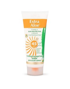 Солнцезащитный крем для всей семьи с репеллентным эффектом SPF45 Extra Aloe Vilsen