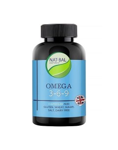 Биологически активная добавка к пище Омега 3 6 9 Nat bal nutrition