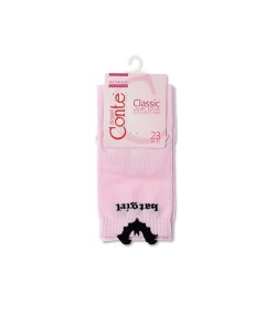 Носки женские хлопок CLASSIС 17С 183СП р 23 светло розовый Conte elegant
