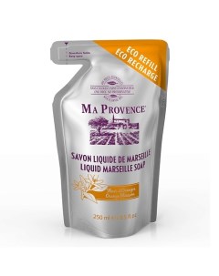 Жидкое мыло Марсельское цветок Апельсина сменный наполнитель 250 Ma provence