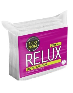 Ватные палочки пакет Relux