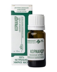 Эфирное масло Кориандр 10 Центр ароматерапии ирис
