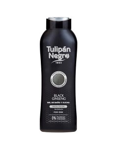 Увлажняющий крем гель для душа для мужчин Черный женьшень 720 Tulipan negro