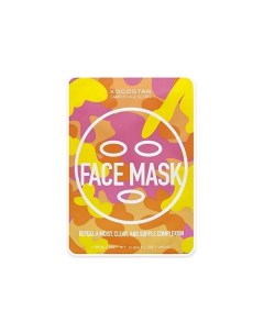 Маска для лица с лифтинг эффектом Camouflage Face Mask Kocostar