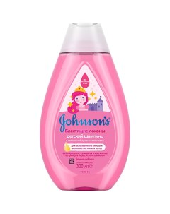 Детский шампунь для волос Блестящие локоны Johnson's
