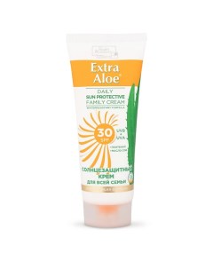 Солнцезащитный крем для всей семьи с экстрактом алоэ и пантенолом SPF30 Extra Aloe Vilsen