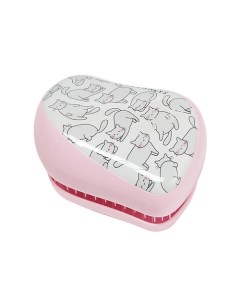 Расческа Compact Styler Skinny Dip Relaxed Cat Tangle teezer