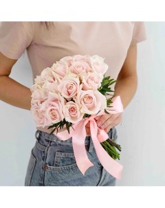 Букет невесты из розовых роз Л'этуаль flowers