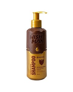 Шампунь для бороды и усов beard mustache care shampoo 200 Nishman