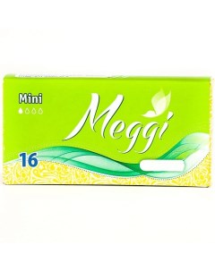 Тампоны гигиенические Mini 16 Meggi
