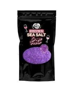 Морская соль для ванны с шиммером виноград 250 Monolove bio