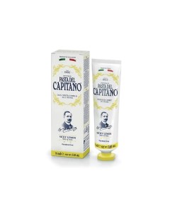 Зубная паста Премиум Сицилийский лимон 75 Del capitano