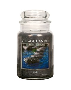 Ароматическая свеча Clarity большая Village candle