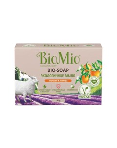 BIO SOAP Туалетное мыло Апельсин лаванда и мята 90 Bio mio