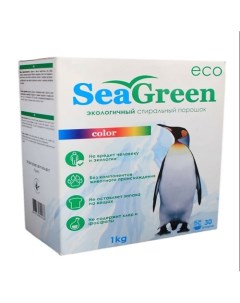 Концентрированный стиральный порошок для цветных вещей 1000 Seagreen