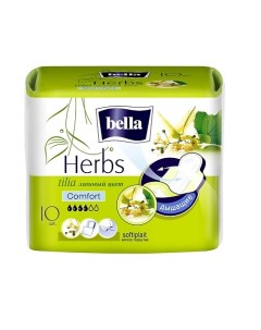 Прокладки Herbs tilia сomfort 10 Bella