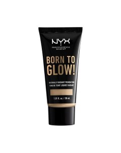 Тональная основа с эффектом естественного сияния BORN TO GLOW NATURALLY RADIANT FOUNDATION Nyx professional makeup