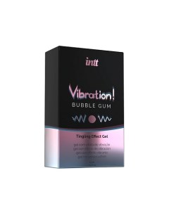 Увлажняющий гель для тела Vibration Gel с ароматом Жвачка 15 Intt