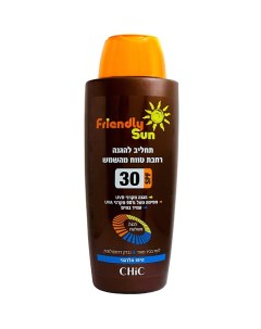Солнцезащитный питательный лосьон для чувствительной кожи тела SPF 30 2501 Chic cosmetic