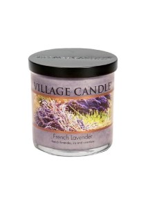 Ароматическая свеча French Lavender стакан маленькая Village candle