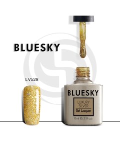 Гель лак Luxury Silver Золотая корона Bluesky