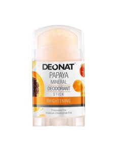 Натуральный минеральный дезодорант квасцы аммонийные с экстрактом папайи 100 Deonat