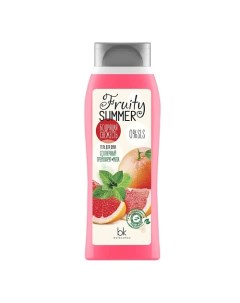 Fruity Summer Гель для душа бодрящая свежесть солнечный грейпфрут мята 500 Belkosmex
