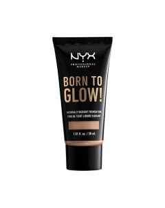 Тональная основа с эффектом естественного сияния BORN TO GLOW NATURALLY RADIANT FOUNDATION Nyx professional makeup