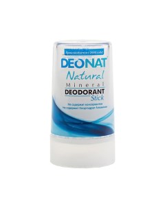 Натуральный минеральный дезодорант квасцы аммонийные чистый 40 Deonat