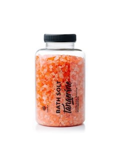 Соль для ванны с эфирным маслом мандарина Fabrik cosmetology