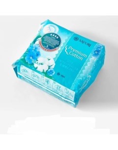 Гигиенические прокладки Premium Cotton супер 9 Sayuri
