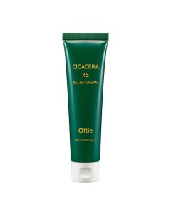 Cicacera 45 Relief Cream Увлажняющий успокаивающий крем с центеллой азиатской 60 Ottie