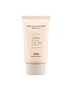 Green Shield On Sun Serum SPF50 Солнцезащитный крем серум для чувствительной кожи 60 Ottie