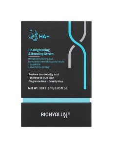 Осветляющая и стимулирующая сыворотка гиалуроновой кислоты для потускневшей кожи 45 Biohyalux