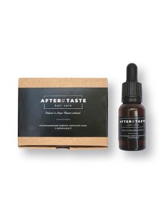Лифтинг масло для лица с витамином Е Омолаживающее Vetiver Hops flower extract 15 Aftertaste