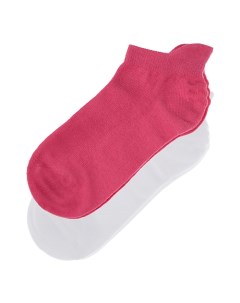 Носки трикотажные для девочек розовый белый Playtoday