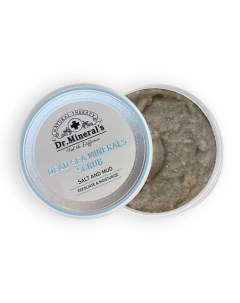 Натуральный соляной скраб DEAD SEA MINERALS на основе соли и грязи Мертвого моря 250 Dr.mineral’s