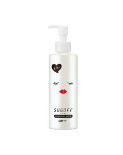 SUGOFF Очищающая вода для снятия макияжа с АНА кислотами 200 Rosette