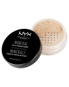 Фиксирующая минеральная пудра MINERAL FINISHING POWDER Nyx professional makeup