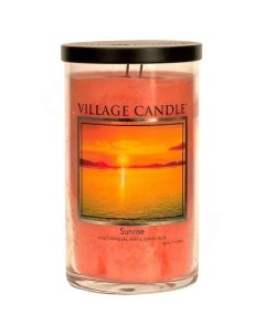 Ароматическая свеча Sunrise стакан большая Village candle