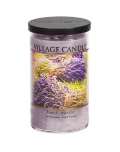 Ароматическая свеча French Lavender стакан большая Village candle