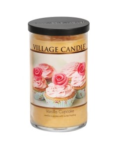 Ароматическая свеча Vanilla Cupcake стакан большая Village candle