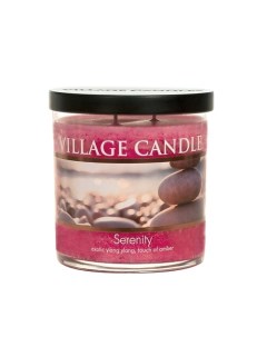 Ароматическая свеча Serenity стакан маленькая Village candle