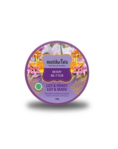 Масло для тела с антиоксидантами баттер Lily Honey 200 Mustika ratu