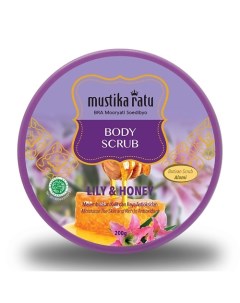 Скраб для тела с антиоксидантами Lily Honey 200 Mustika ratu