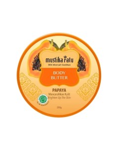 Масло для тела питающий баттер Papaya 200 Mustika ratu